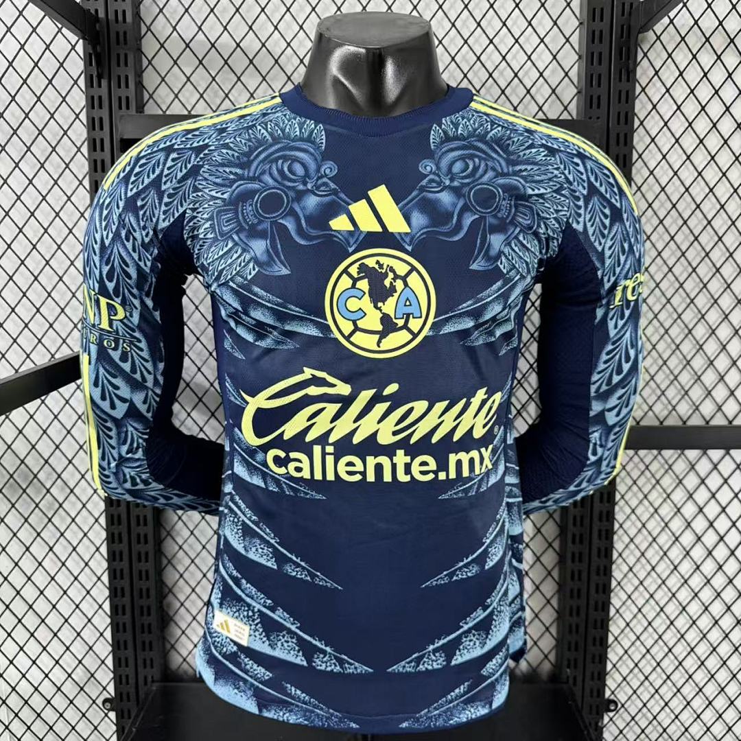 Club América 25/26 Away Long Sleeve Football Shirt