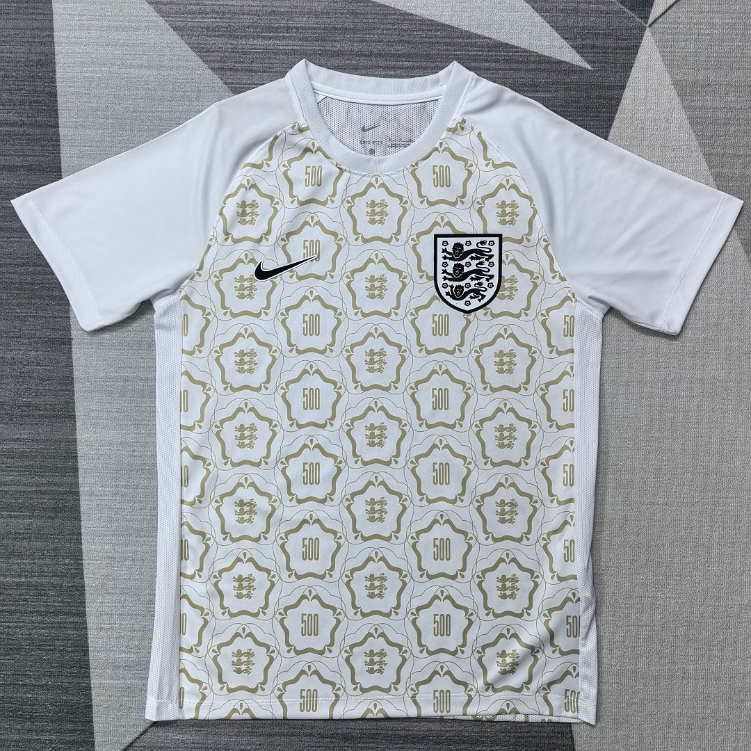 England 26/27 White Training Shirt