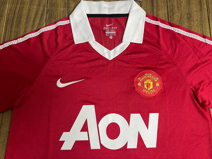 Manchester United 10/11 Home Football Shirt