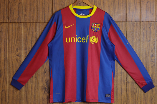 Barcelona 10/11 Home Football Shirt