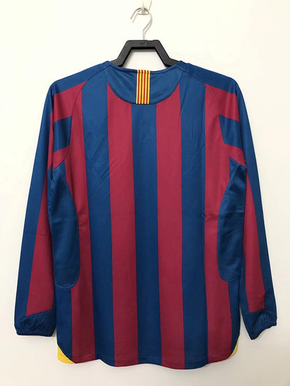 Barcelona 05/06 Home Long Sleeve Football Shirt