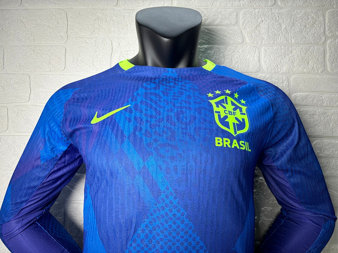 Brazil 25/26 Away Long Sleeve Football Shirt