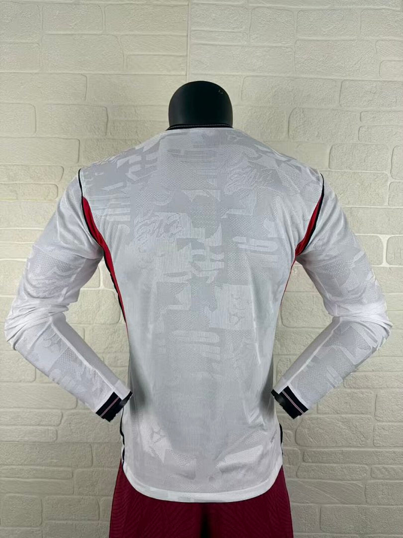 England 26/27 Home Long Sleeve Player Version Football Shirt