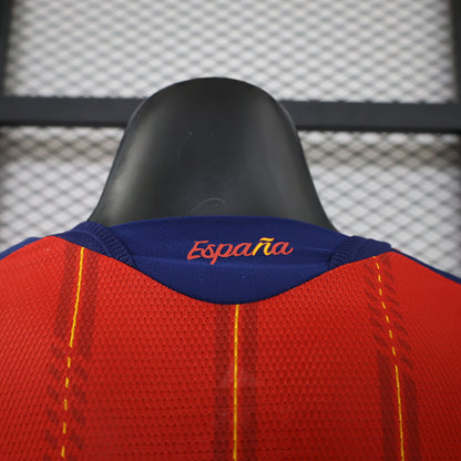 Spain 26/27 Home Two Stars Long Sleeve Football Shirt