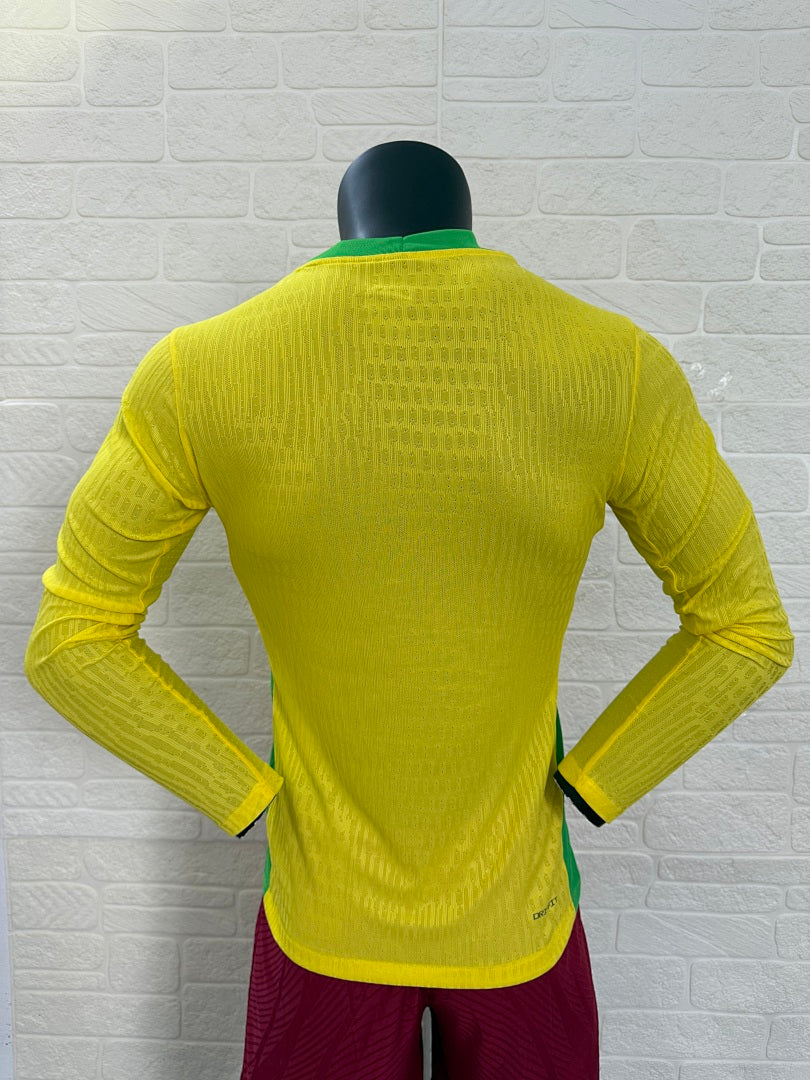 Brazil 25/26 Home Long Sleeve Football Shirt