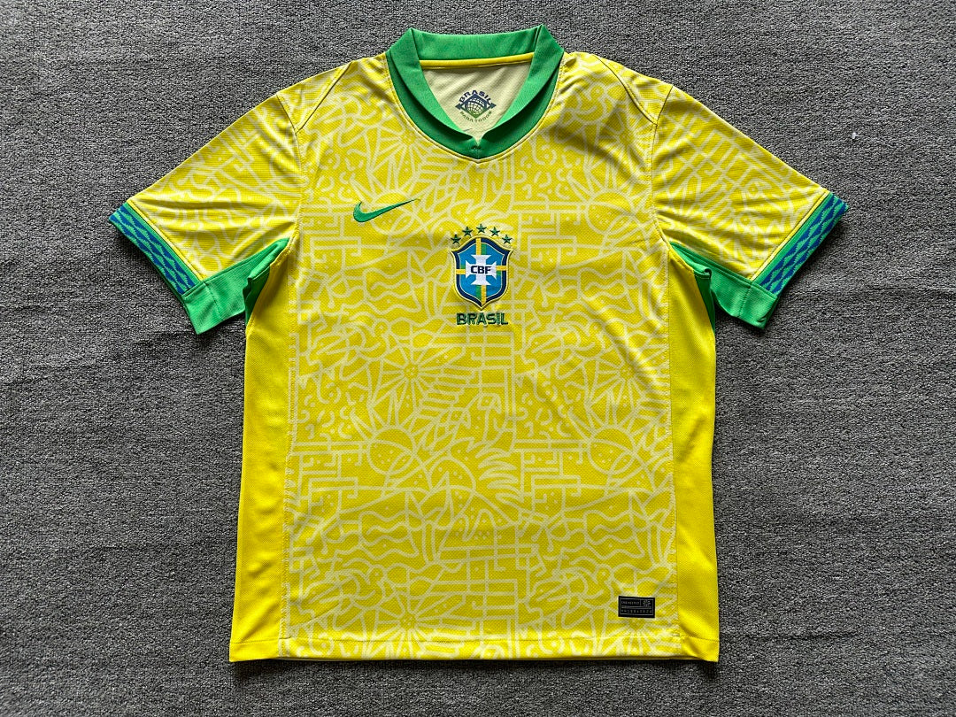 Brazil 2024 Home Football Shirt