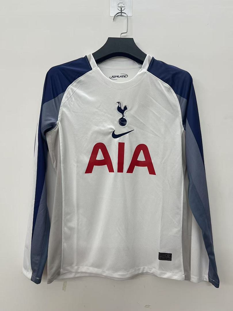 Tottenham Hotspur 25/26 Home Long Sleeve Football Shirt