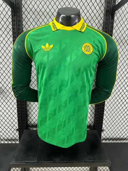 Retro Celtic 24/25 Long Sleeve Football Shirt