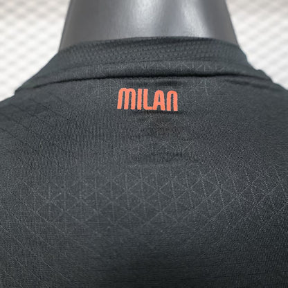 AC Milan 25/26 Home Long Sleeve Football Shirt