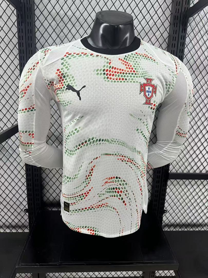 Portugal 25/26 Away Long Sleeve Football Shirt