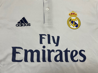 Real Madrid 16/17 Home Long Sleeve Football Shirt