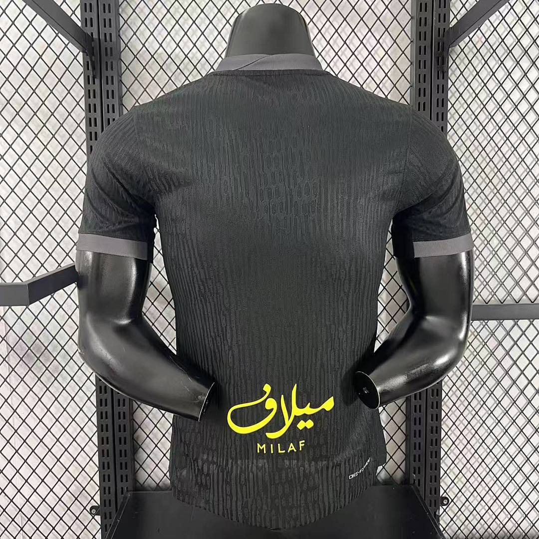 Al Ittihad 25/26 Black/Grey Football Shirt