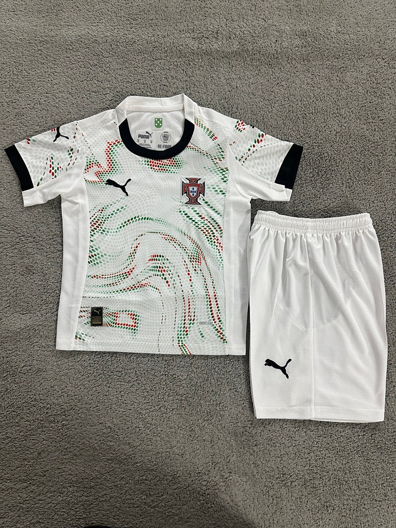 Kids Portugal 25/26 Away Football Shirt