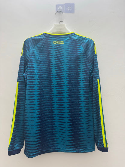 Colombia 26/27 Away Long Sleeve Football Shirt