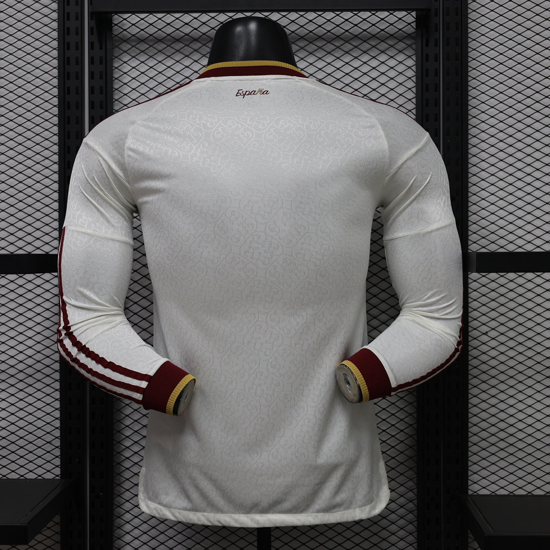 Spain 26/27 Away Long Sleeve Football Shirt