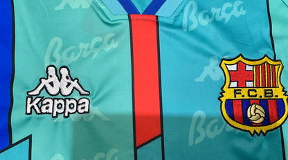 Barcelona 96/97 Away Long Sleeve Football Shirt