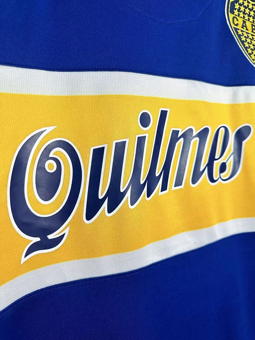Boca Juniors 96/97 Home Long Sleeve Football Shirt