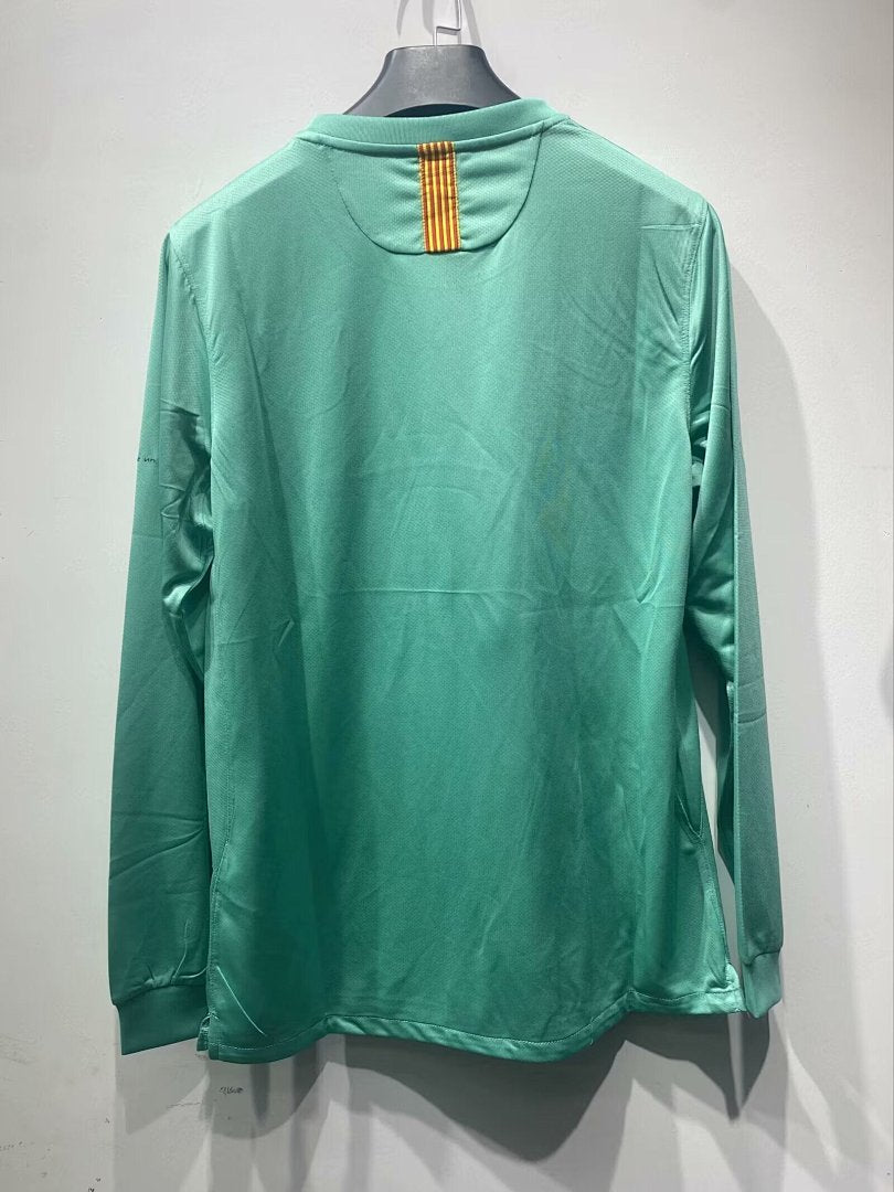 Barcelona 10/11 Away Long Sleeve Football Shirt