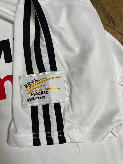 Real Madrid 02/03 Home Long Sleeve Football Shirt