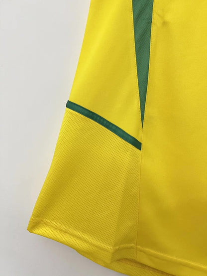 Brazil 2002 Home Football Shirt