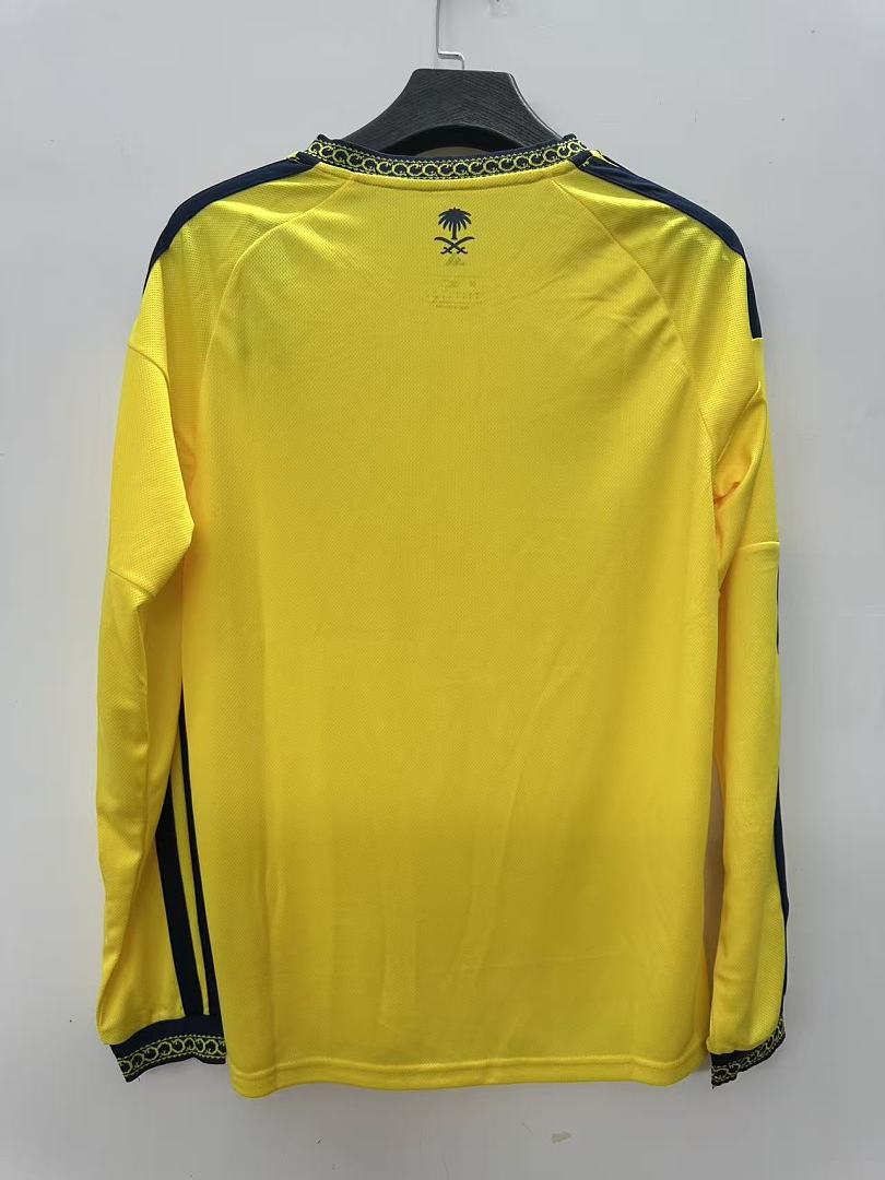 Al Nassr 26/27 Home Long Sleeve Football Shirt