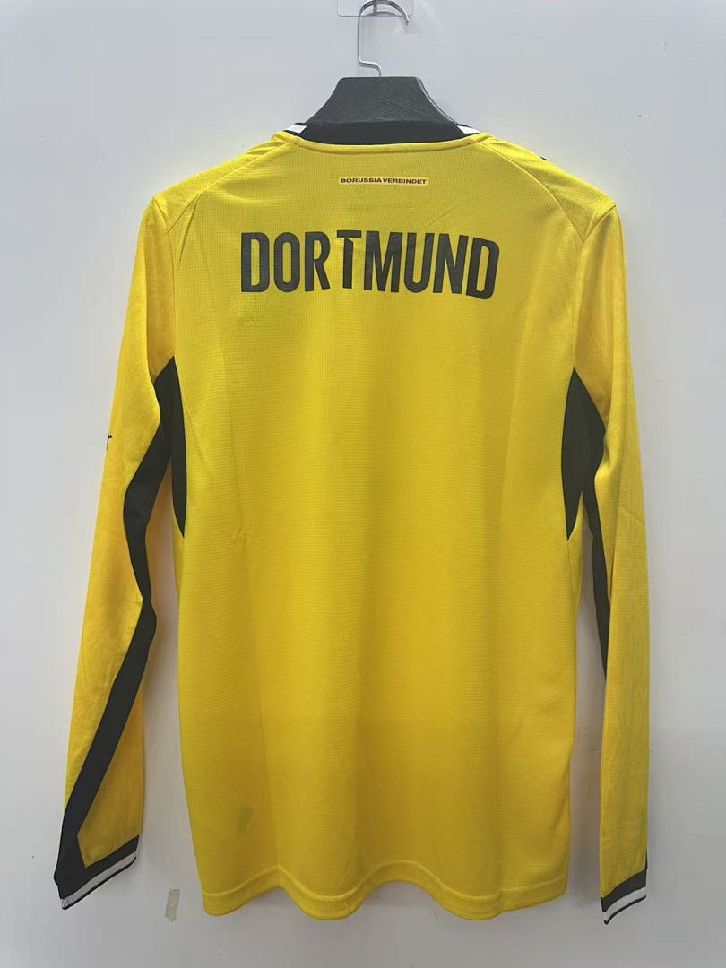 Borussia Dortmund 26/27 Home Long Sleeve Football Shirt