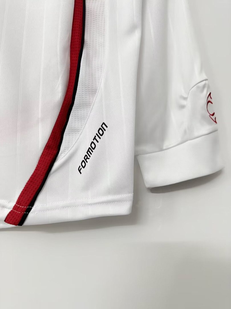 AC Milan 06/07 Away Long Sleeve Football Shirt