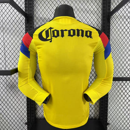 Club América 25/26 Home Long Sleeve Football Shirt
