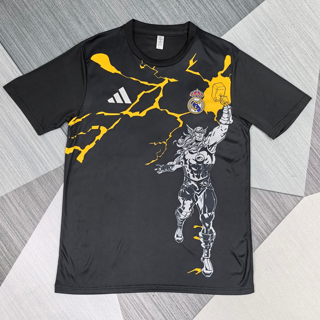 Real Madrid 25/26 Black Football Shirt