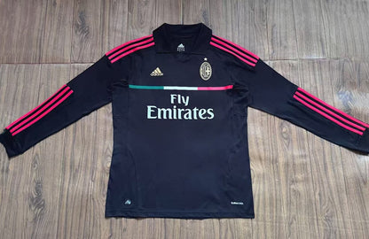 AC Milan 11/12 Away Long Sleeve Football Shirt