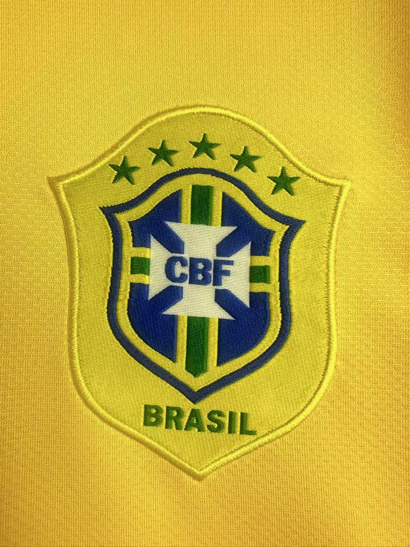 Brazil 2006 Home Long Sleeve Football Shirt
