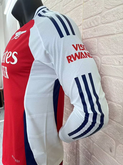 Arsenal 24/25 Home Long Sleeve Football Shirt