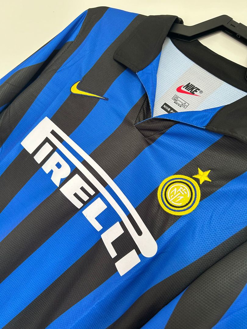 Inter Milan 98/99 Home Long Sleeve Football Shirt