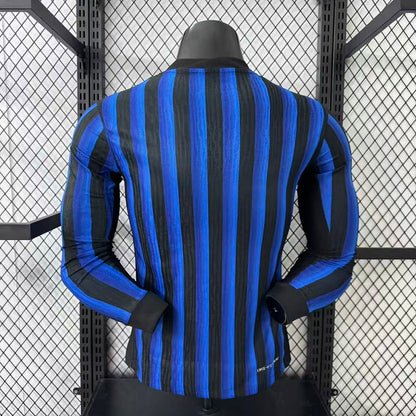 Inter Milan 25/26 Home Long Sleeve Football Shirt