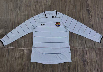 Barcelona 03/04 Away Long Sleeve Football Shirt