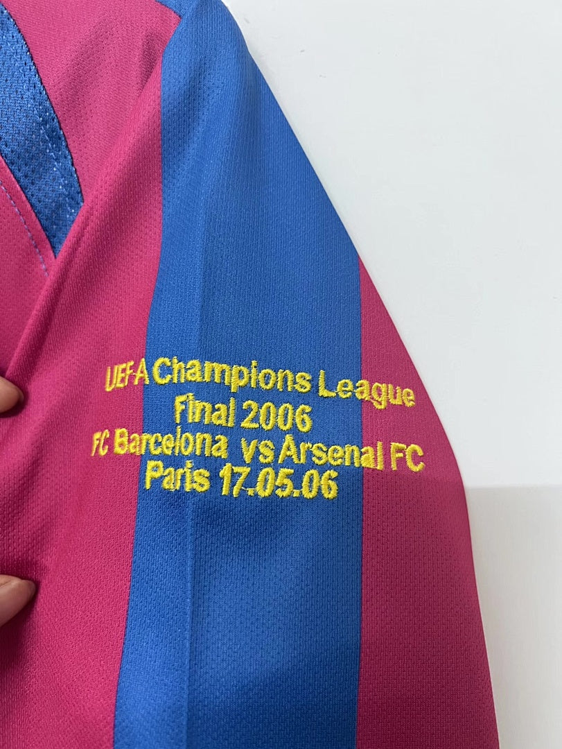Barcelona 05/06 Home Long Sleeve Football Shirt