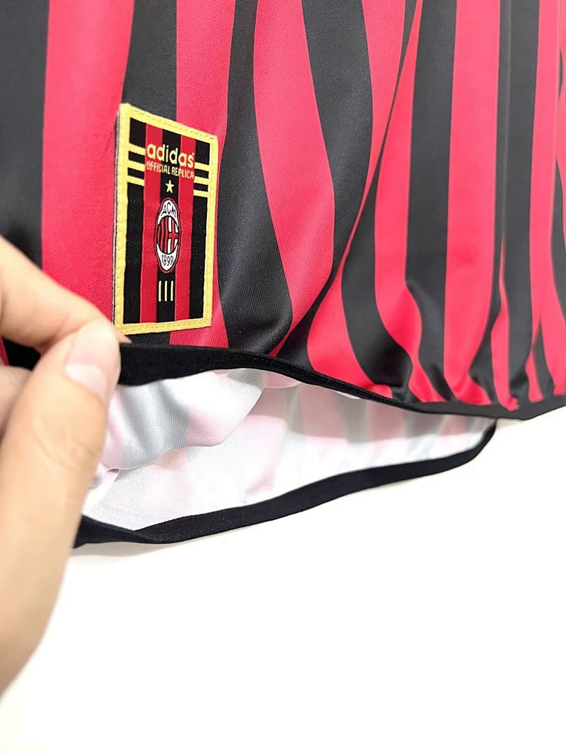 AC Milan 99/00 Home Football Shirt