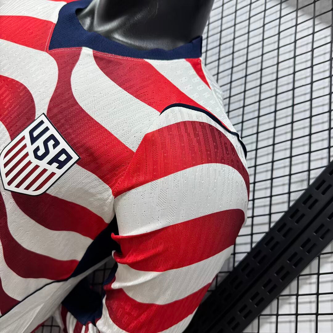 USA 2026 Home Long Sleeve Football Shirt