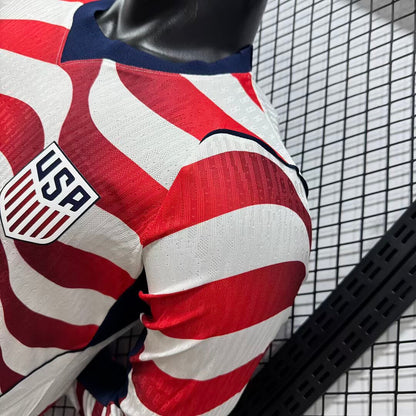 USA 2026 Home Long Sleeve Football Shirt