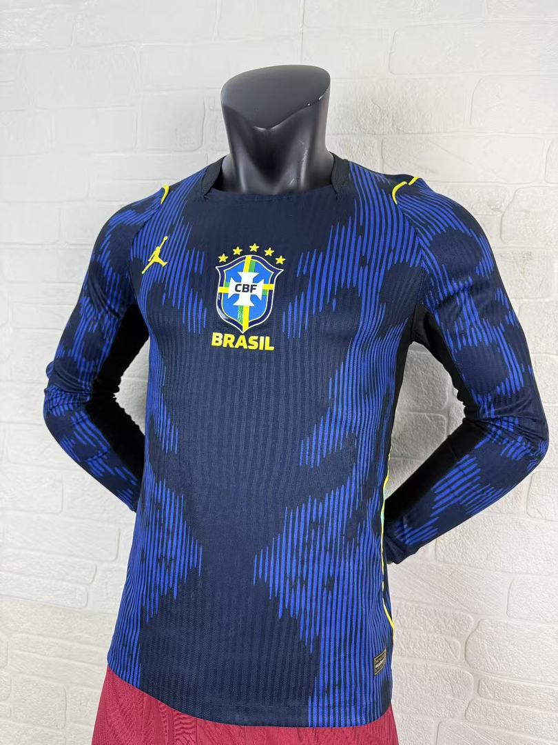 Brazil 26/27 Away Long Sleeve Player Version Football Shirt