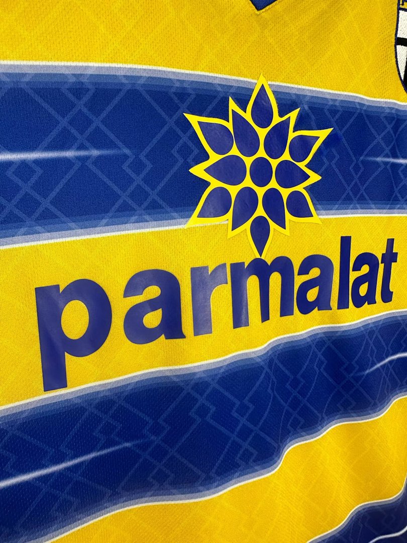 Parma 98/99 Home Long Sleeve Football Shirt