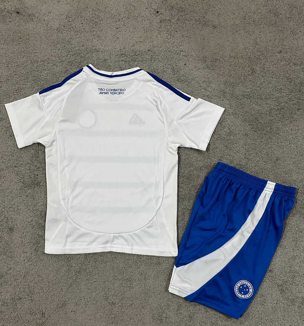 Kids Cruzeiro 25/26 Away Football Shirt