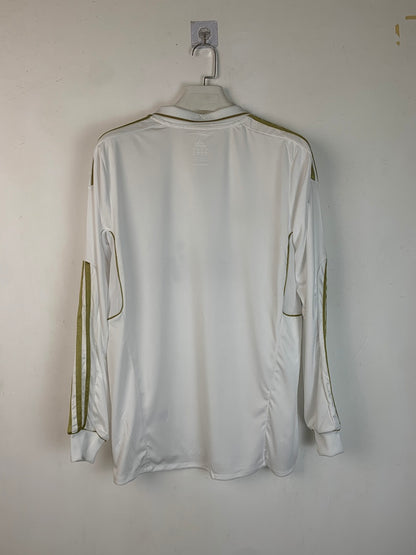 Real Madrid 11/12 Home Long Sleeve Football Shirt