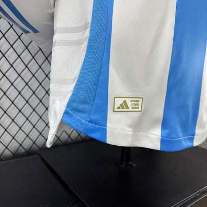 Argentina 2024 Home Long Sleeve Football Shirt