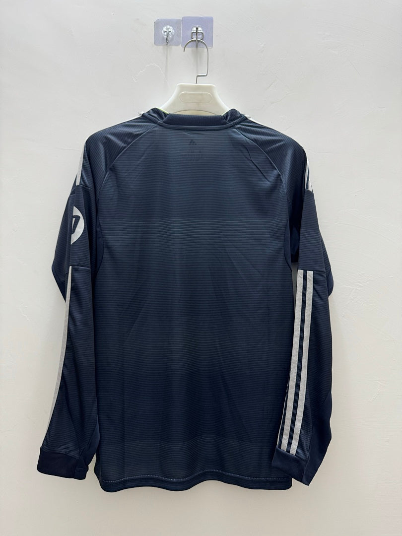 Real Madrid 25/26 Away Long Sleeve Football Shirt