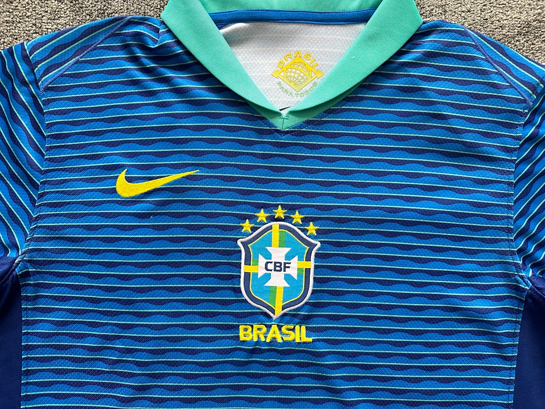 Brazil 2024 Away Football Shirt