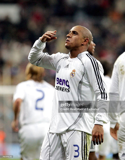 Real Madrid 06/07 Home Player Version Football Shirt