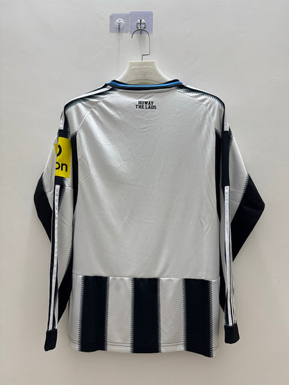Newcastle United 25/26 Home Long Sleeve Football Shirt