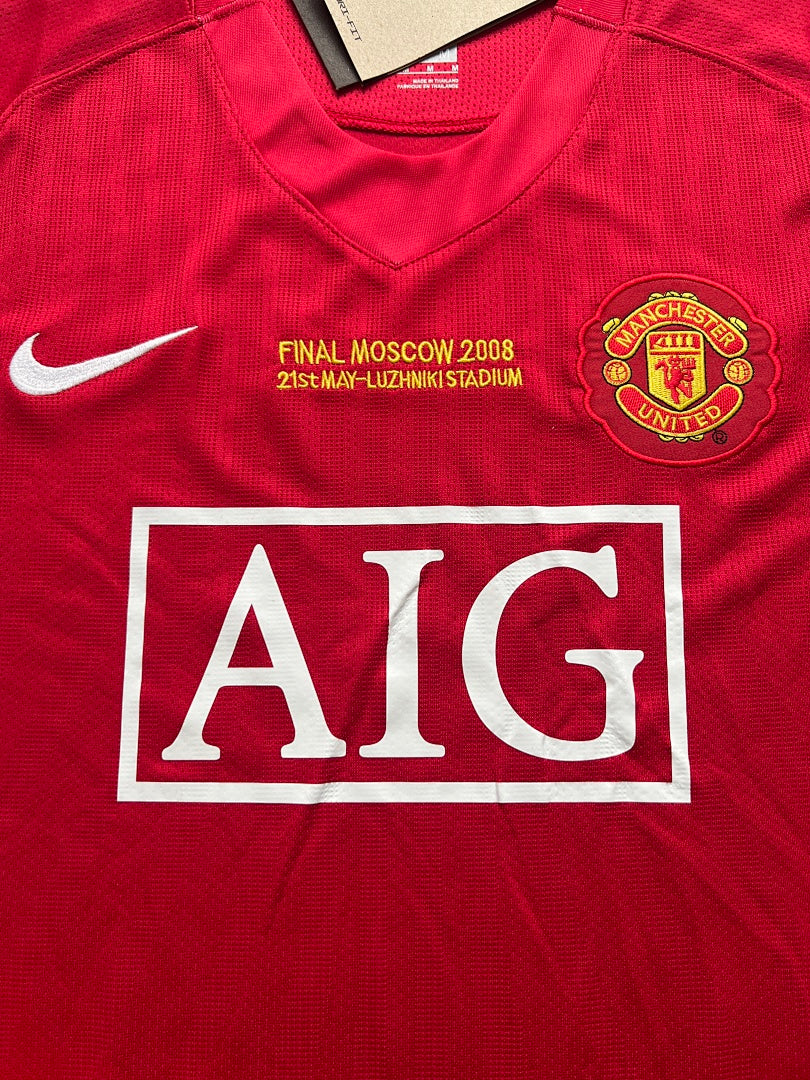 Manchester United 07/08 Home Football Shirt