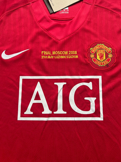 Manchester United 07/08 Home Football Shirt